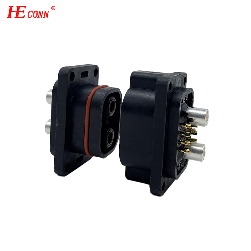   2+10（100A)堆疊換電連接器